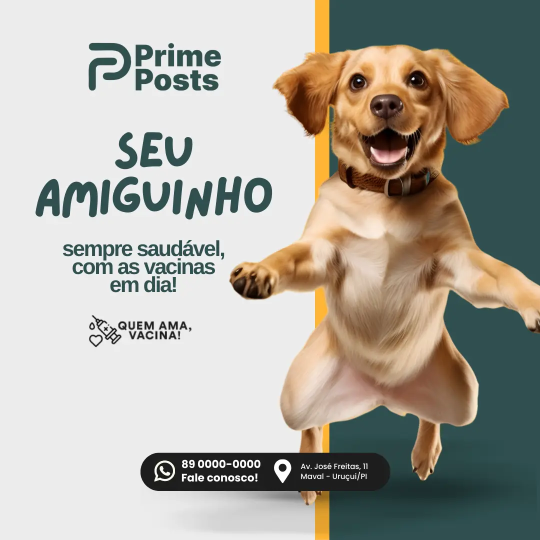 Seu amiguinho sempre saudável