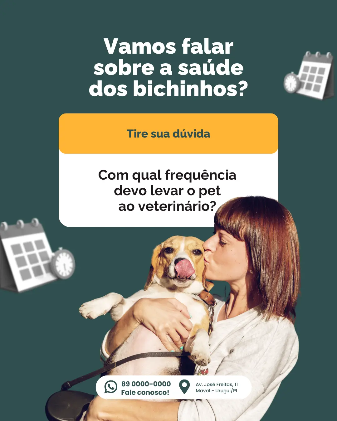 Vamos falar sobre a saúde dos bichinhos