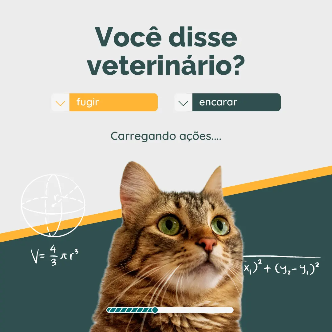 Você disse veterinário?